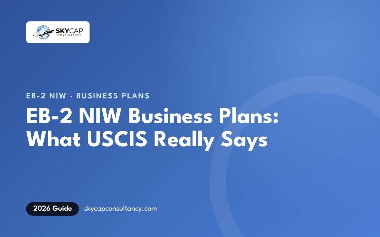 EB2 NIW Business Plan: What USCIS Says, an Illustrative Outline and Credible Projections
