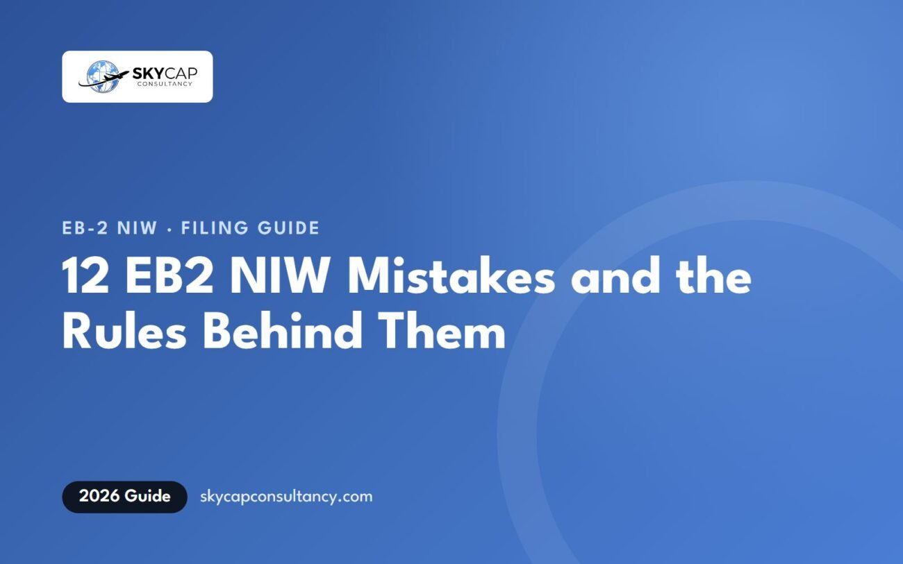 EB2 NIW Common Mistakes: 12 Errors and the USCIS Rules Behind Them