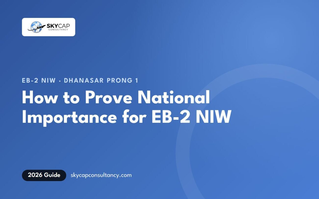 EB2 NIW National Importance: How to Prove Prong 1 With USCIS's Own Examples